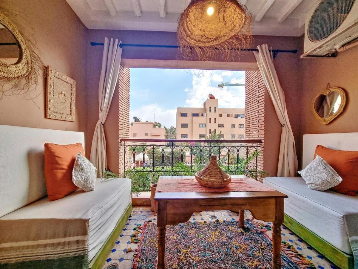 Appartement Majorelle Au Calme Marrakesh Exteriör bild