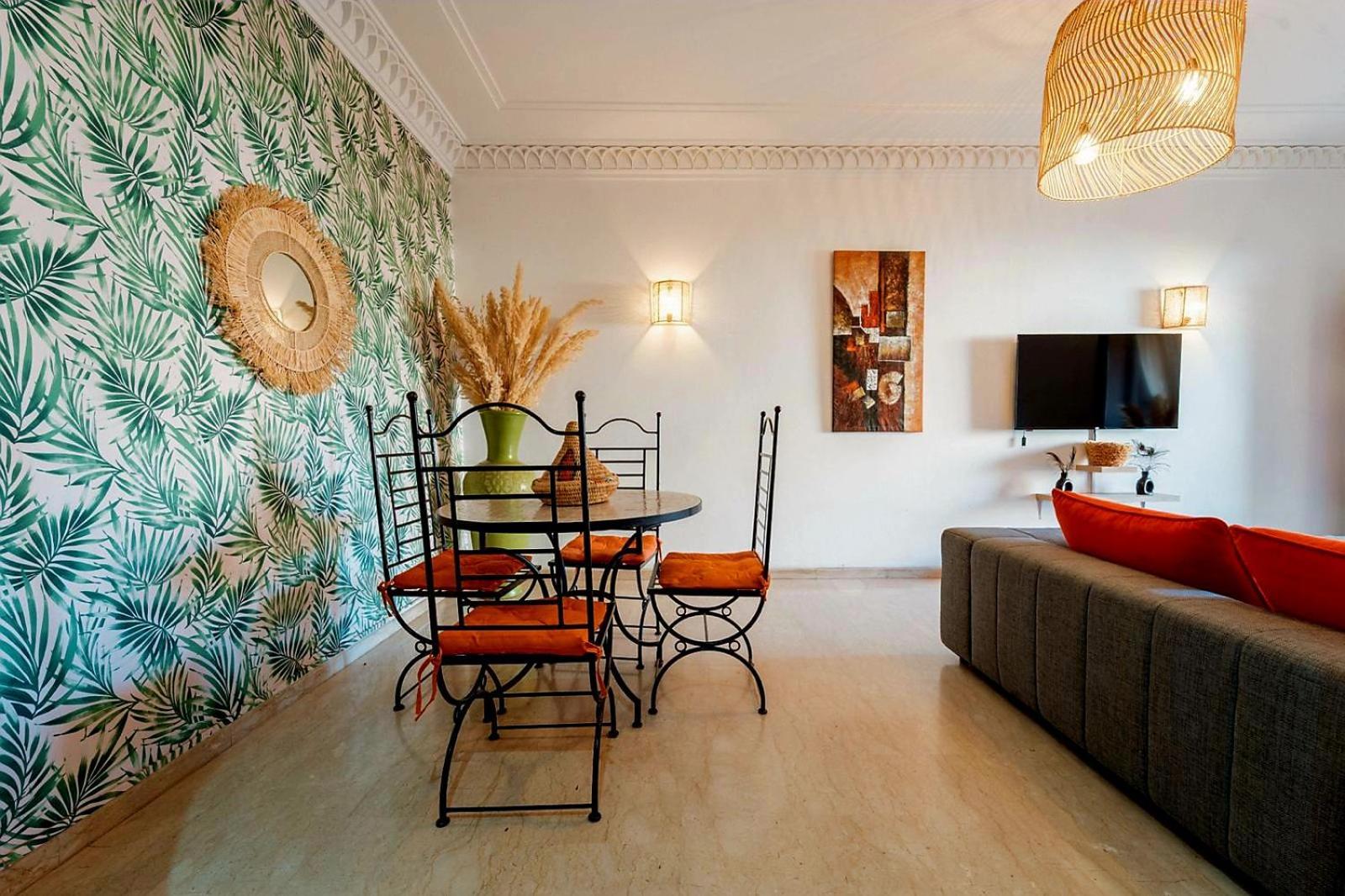Appartement Majorelle Au Calme Marrakesh Exteriör bild